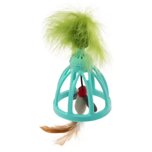 SmartyKat Wobble Wings Electronic Sound Wobble Cat Toy