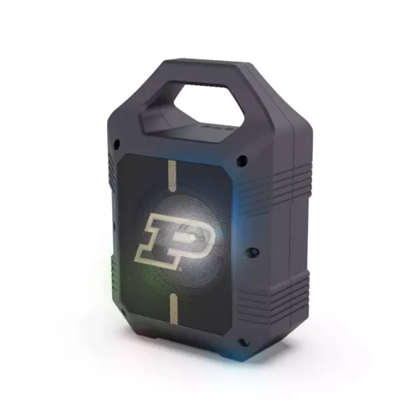 NCAA Purdue Boilermakers Bluetooth Speaker with LED Lights