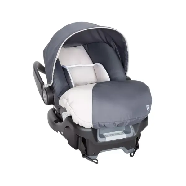 Baby Trend Ally Adjustable 35 Pound Infant Baby Car Seat and Ally 35 Versatile Ultra Safe 4 Position Infant Car Seat Bases, Gray Magnolia (2 Pack)