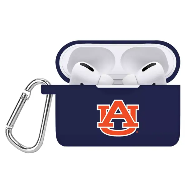 NCAA Auburn Tigers Apple AirPods Pro Compatible Silicone Battery Case Cover - Blue