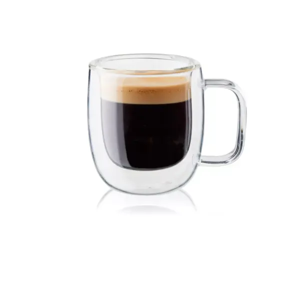 ZWILLING Sorrento Plus 2-pc Double-Wall Glass Espresso Mug Set