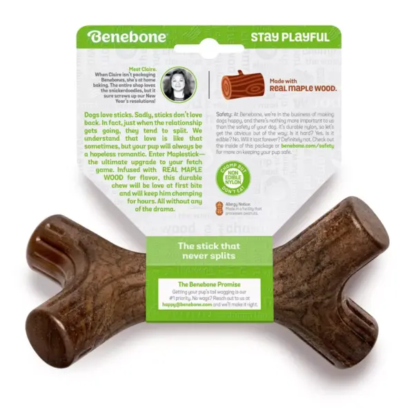 Benebone Maple Stick Dog Toy - M