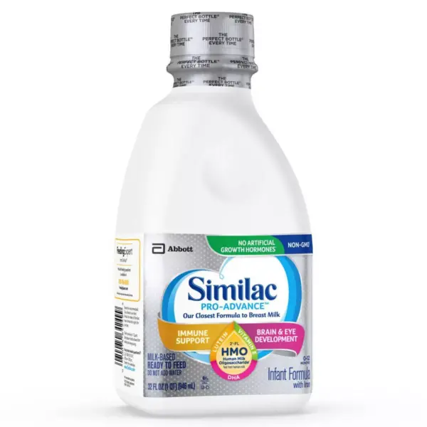 Similac Pro-Advance Non-GMO Infant Formula with Iron Ready-to-Feed - 32 fl oz