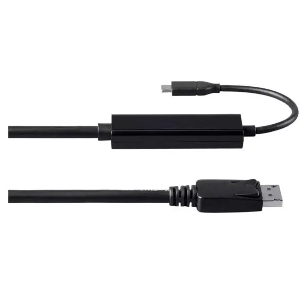 Monoprice USB & Lightning Cable - 3 Feet - Black | USB 3.1 Type-C to DisplayPort Active Cable 4K@60Hz