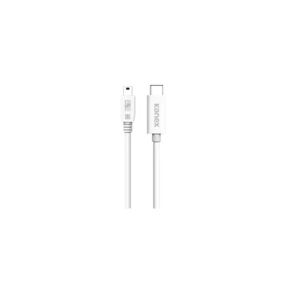 Kanex USB-C to Mini-B Cable 4 Feet -White