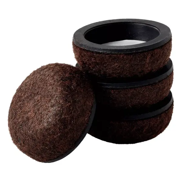 Scotch Felt Pad Cups Brown