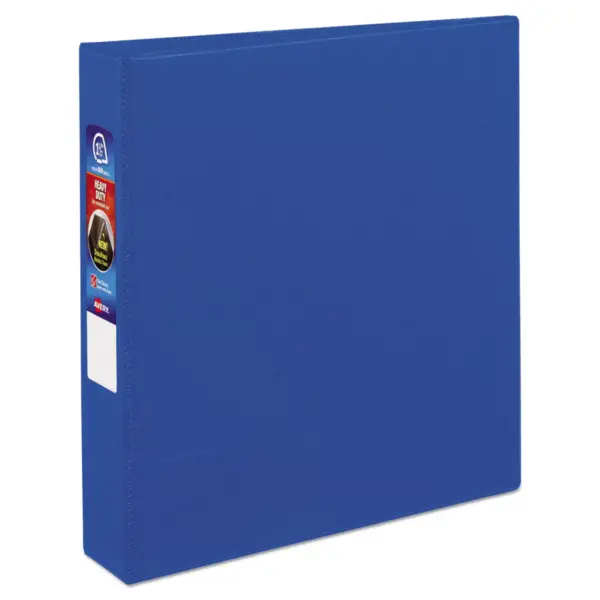 Avery Heavy-Duty Binder with One Touch EZD Rings 11 x 8 1/2 1 1/2" Capacity Blue 79885