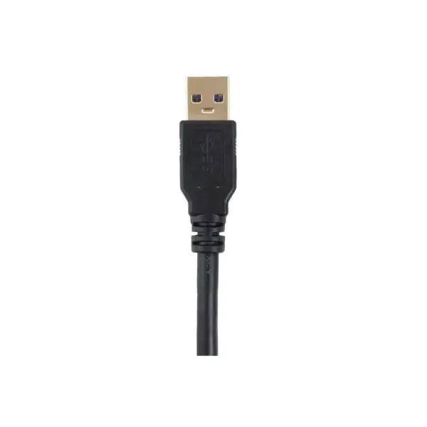 Monoprice USB 3.0 Cable - 1.5 Feet - Black | USB Type-A Male to USB Type-B Male, compatible with Brother, HP, Canon, Lexmark, Epson, Dell, Xerox,