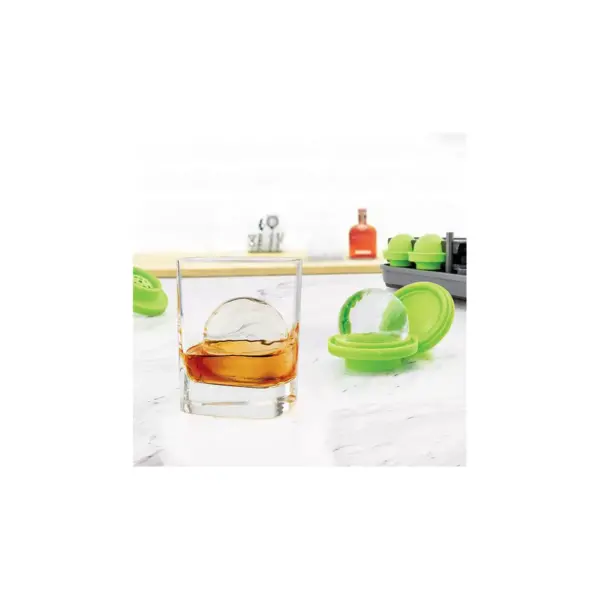 Tovolo Sphere Clear Ice System (Set of 4) Spring Green