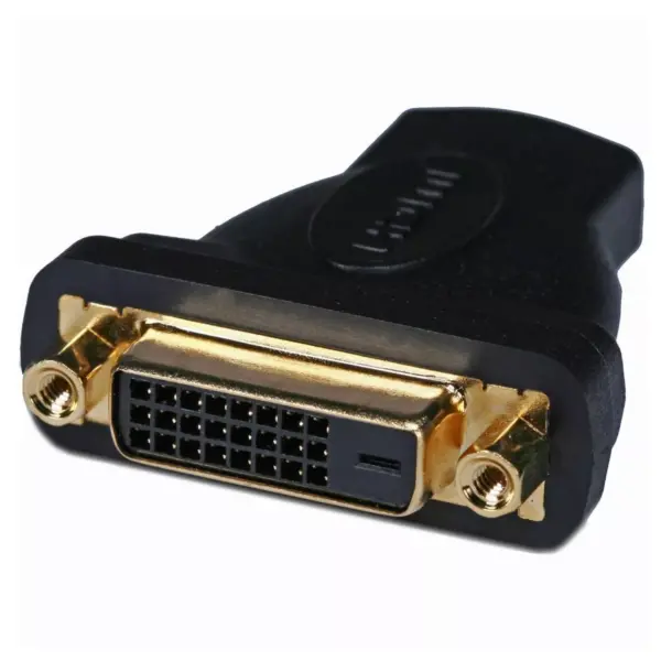 Monoprice HDMI Female to DVI-D Single Link Female Adapter, 24k Gold Contacts