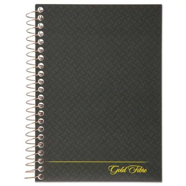 Ampad Gold Fibre Personal Notebook College/Medium 5 x 7 Grey Cover 100 Sheets 20803