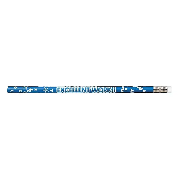 Moon Products Decorated Wood Pencil Excellent Work HB #2 Black Brl Dozen 7906B