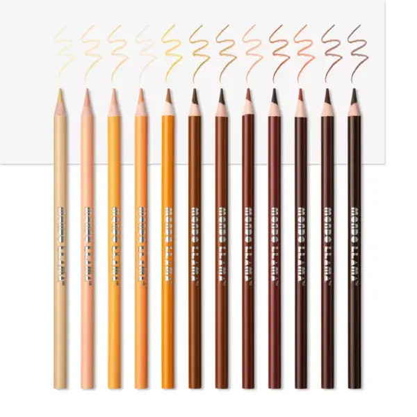 12ct Hues of You Colored Pencils - Mondo Llama™