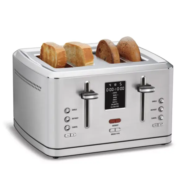 Cuisinart 4 Slice Digital Toaster w/ MemorySet Feature - Stainless Steel - CPT-740