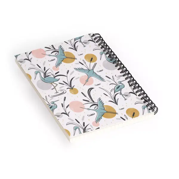 Heather Dutton Marshland Spiral Notebook - Deny Designs