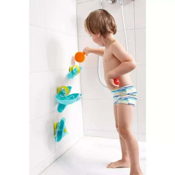 HABA Bathing Bliss Bathtub Ball Track Water Course (5 Piece)