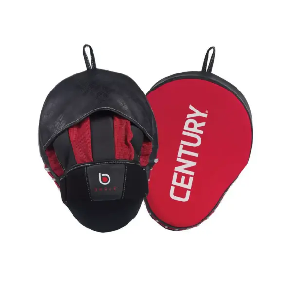 Century Martial Arts Brave Curved Punch Mitt - Red/Black