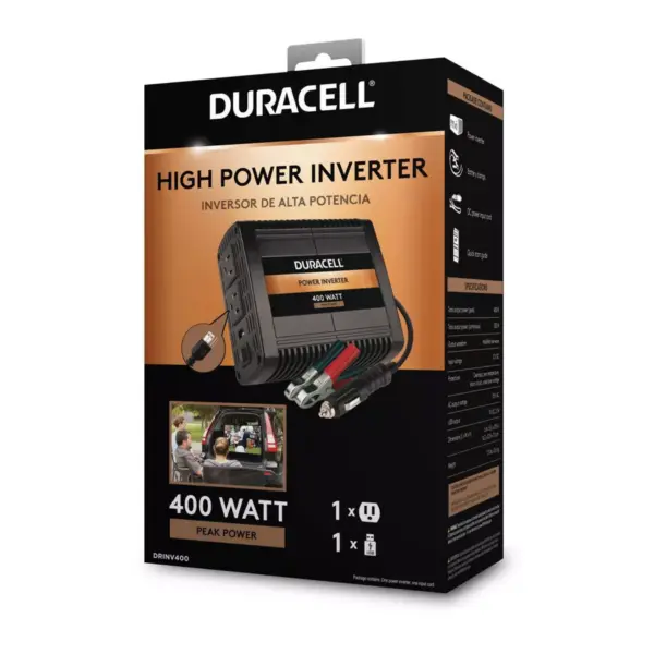 Duracell 400W High Power Inverter