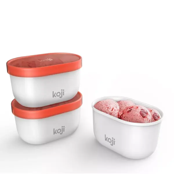 Koji 1.5qt Ice Cream Container - White