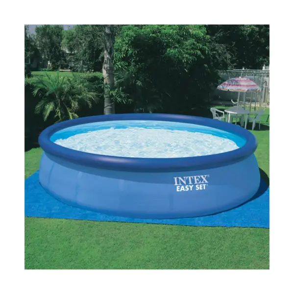 Intex 18' x 48" Round Above Ground Swimming Pool w/ 7" Chlorine Dispenser