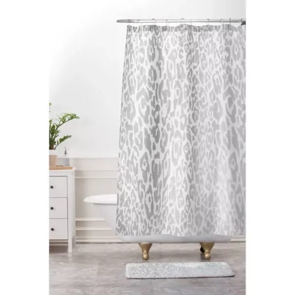 Gabriela Fuente Selena Shower Curtain Gray - Deny Designs