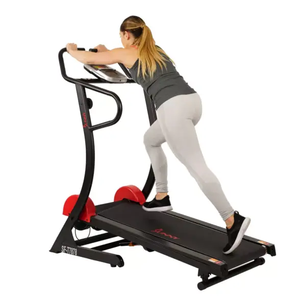 Sunny Health & Fitness Magnetic Training Treadmill