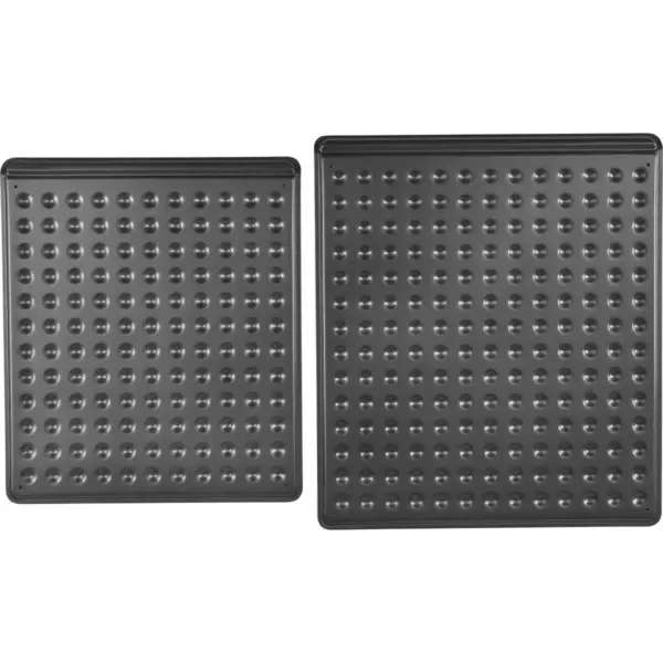 AirBake 14x12 in and 16x14 in Nonstick 2-Pack Cookie Sheet Set