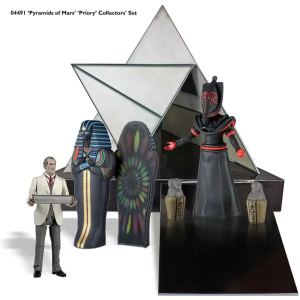 Seven20 Doctor Who "Pyramids of Mars" 5" Action Figure Box Set