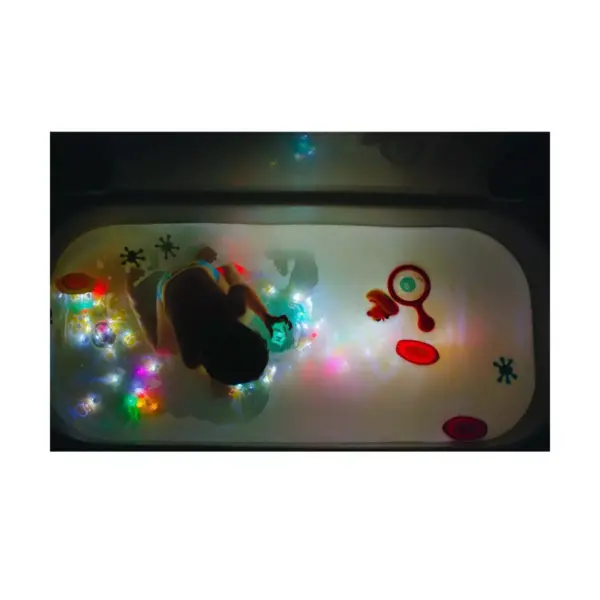 Glo Pals Light Up Water Cubes -Tray of 12