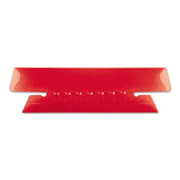 Pendaflex Hanging File Folder Tabs 1/3 Tab 3 1/2 Inch Red Tab/White Insert 25/Pack 4312RED