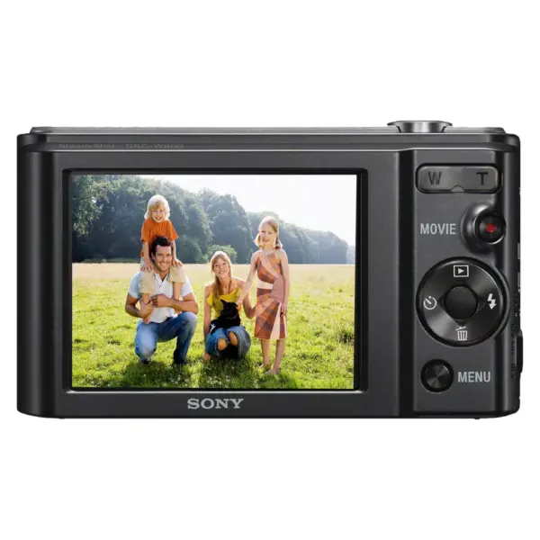 Sony W800/B 20MP Digital Camera with 5X Optical Zoom