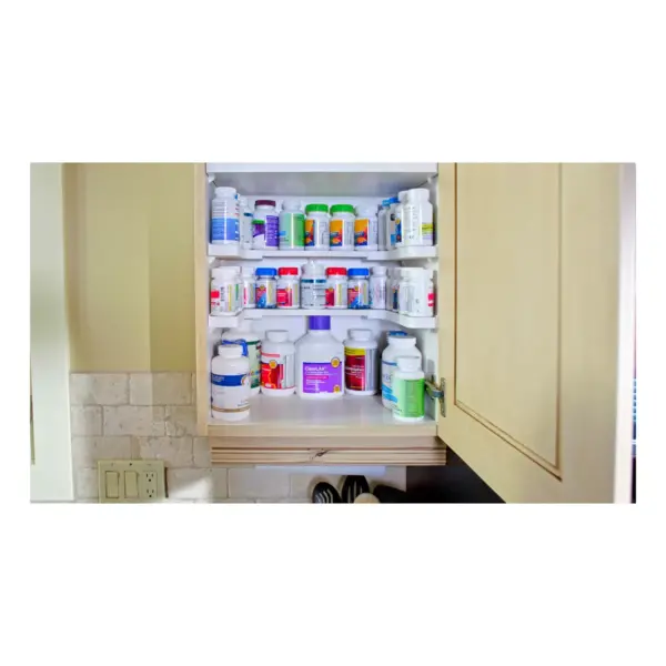 Spice Rack White - Spicy Shelf