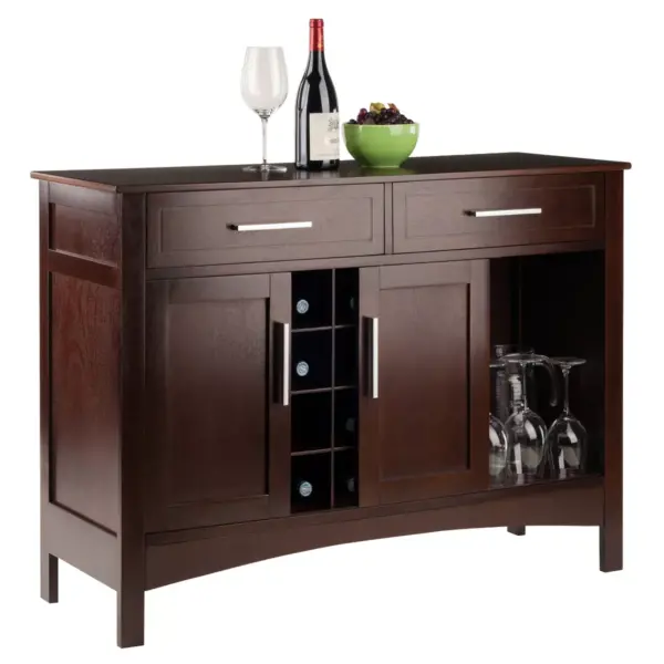 Gordon Buffet Cabinet/Sideboard Cappuccino - Winsome