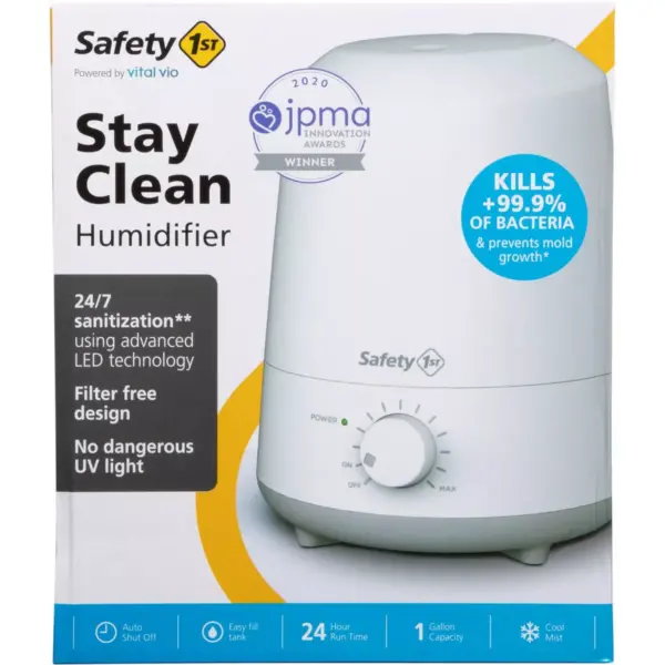 Safety 1st Stay Clean Ultrasonic Humidifier