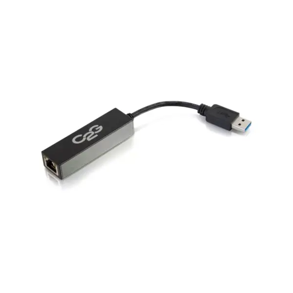 C2G USB 3.0 to Gigabit Ethernet Network Adapter - USB to Network Adapter - USB - 1 Port(s) - 1 - Twisted Pair