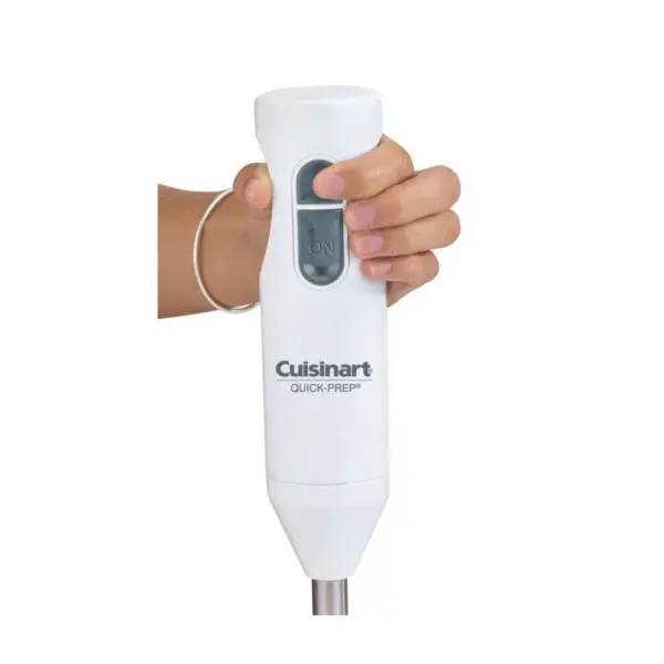 Cuisinart Smart Stick Single-Speed Hand Blender - White - CHB-60TG