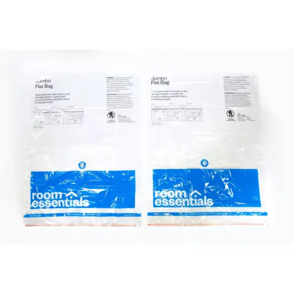 2 Compression Bags Jumbo Clear - Room Essentials™