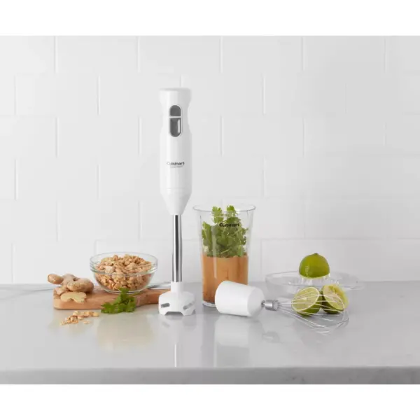 Cuisinart Smart Stick Single-Speed Hand Blender - White - CHB-60TG