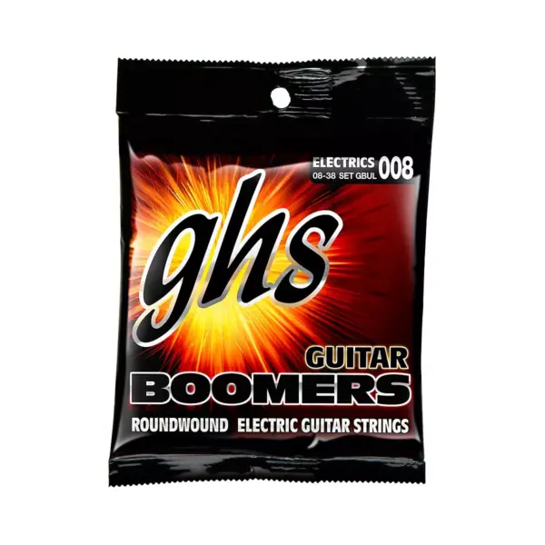 GHS GBUL Boomers Ultra Light Electric Guitar Strings