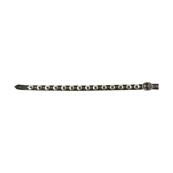 Jodi Head M-Star Concho Guitar Strap Black, Black Binding