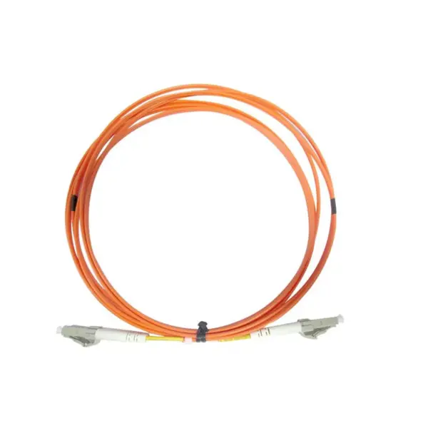 Monoprice OM2 Fiber Optic Cable - 1 Meter, LC/UPC-LC/UPC, Multi Mode, Duplex, 50/125 micrometer Type, 2.0mm, OFNR