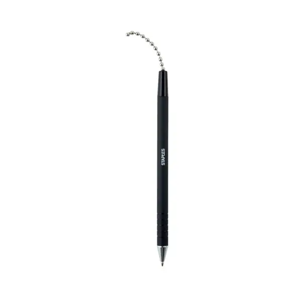 Staples Anchor Ballpoint Pen Refill Medium Tip Black Ink Each (31642-CC)