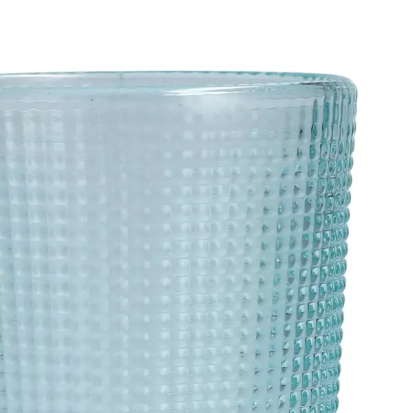 11.5oz 6pk Crystal Malcolm Double Old Fashion Glasses Light Blue - Fortessa Tableware Solutions