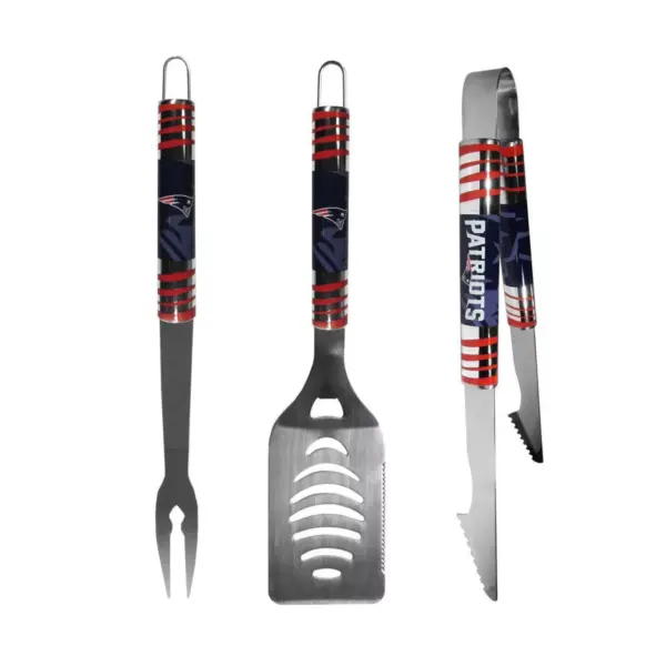 NFL New England Patriots Tailgater BBQ Set 3pc