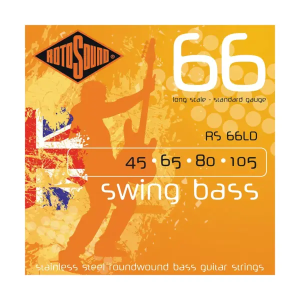 Rotosound RS66LD Long Scale Swing 66 Bass Strings