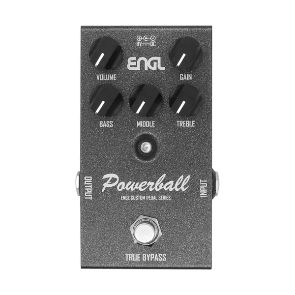 Engl EP645 Powerball Custom Preamp Guitar Effects Pedal Black