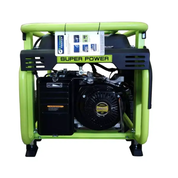 Green-Power 6500w Recoil Start Gasoline Powered GN6500CW Portable Generator