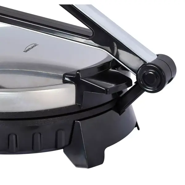 Brentwood Stainless Steel Non-Stick Electric Tortilla Warmer Maker, 10-Inch