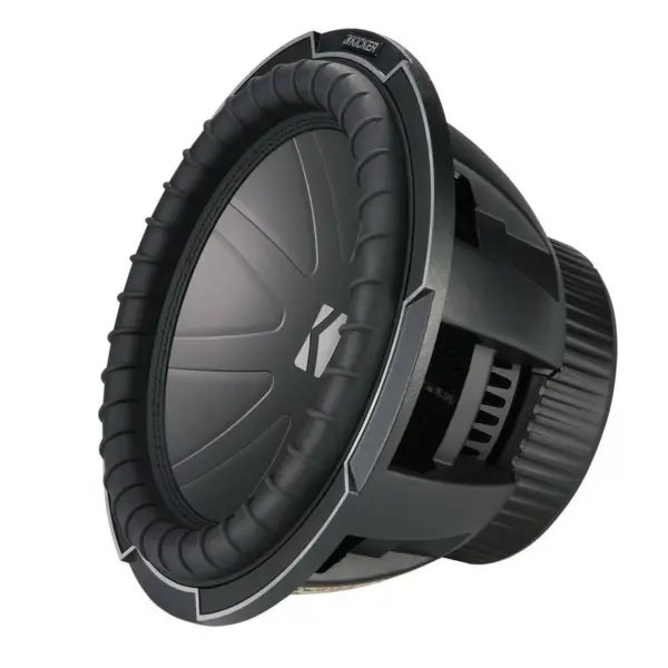 Kicker 42CWQ124 12" CompQ Subwoofer w/ Dual 4-Ohm Voice Coils