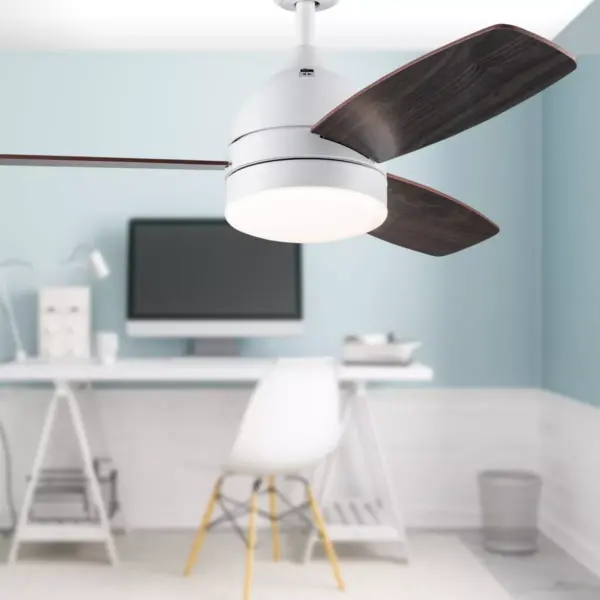 42" LED 3-Blade Monroe Integrated Ceiling Fan - River of Goods